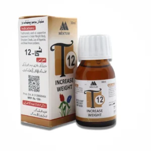 T 12 – Increase Weight